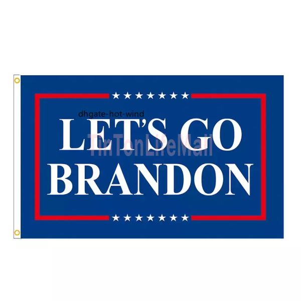 new 3*5 feet lets go brandon flag 90*150cm outdoor indoor small garden flags- fjb single-stitched-polyester with brass grommets
new 3*5 feet lets go brandon flag 90*150cm outdoor indoor small garden flags- fjb single-stitched-polyester with brass grommets
