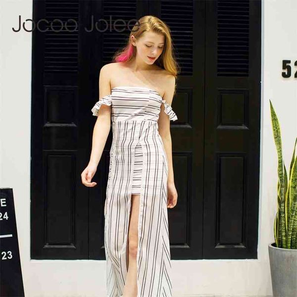 side slit long for women striped asymmetrical slash neck dress short sleeve high waist beach wearing 210416, Black;gray
side slit long for women striped asymmetrical slash neck dress short sleeve high waist beach wearing 210416, Black;gray