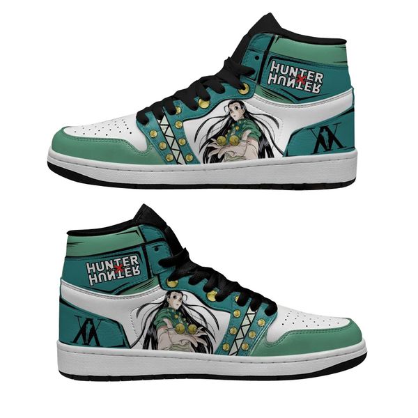 custom shoes anime hunter sneakers for young men diy green casual high-cut shoe classic 1s fashion design customize trainer boots
custom shoes anime hunter sneakers for young men diy green casual high-cut shoe classic 1s fashion design customize trainer boots
