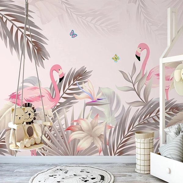 wallpapers custom 3d mural wallpaper tropical plant flamingo banana leaf po wall paper for kids girls room bedroom decor painting
wallpapers custom 3d mural wallpaper tropical plant flamingo banana leaf po wall paper for kids girls room bedroom decor painting