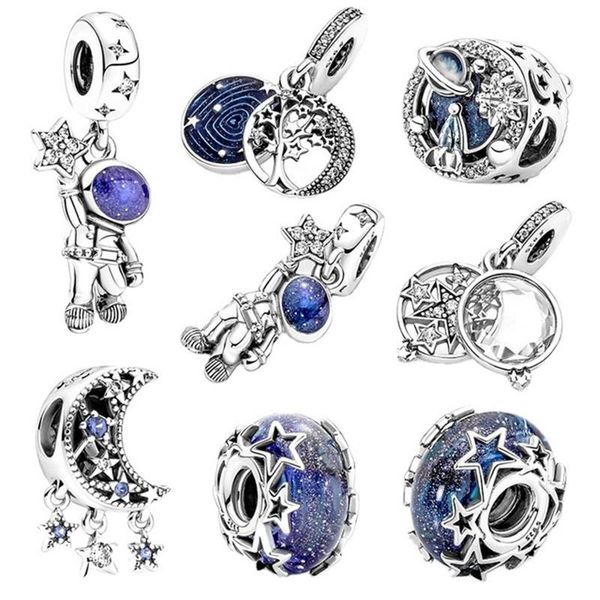 other sparkling galaxy series s925 sterling silver astronaut star charm beads diy fit original bracelet making for women
other sparkling galaxy series s925 sterling silver astronaut star charm beads diy fit original bracelet making for women
