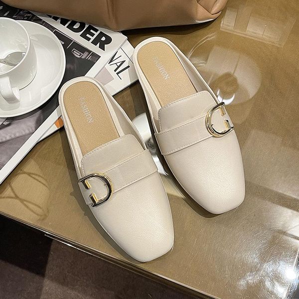 sandals 2021 summer fashion comfortable half slippers women's wear outside sandal casual slides female flat beach baotou shoes, Black
sandals 2021 summer fashion comfortable half slippers women's wear outside sandal casual slides female flat beach baotou shoes, Black