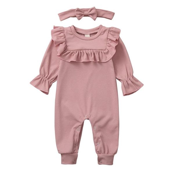 0-2y baby romper born boys girls solid ruffle jumpsuit headband outfits set fall for ropa niña jumpsuits, Blue
0-2y baby romper born boys girls solid ruffle jumpsuit headband outfits set fall for ropa niña jumpsuits, Blue