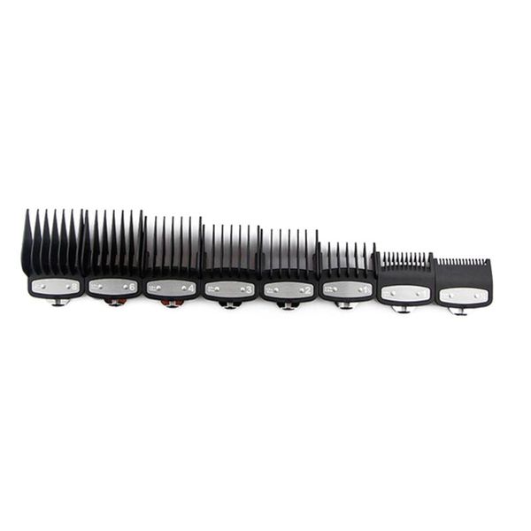 hair brushes 8pcs barber shop styling guide comb set trimmer attachment hairdresser clipper 1.5mm-25mm k3ne, Silver
hair brushes 8pcs barber shop styling guide comb set trimmer attachment hairdresser clipper 1.5mm-25mm k3ne, Silver