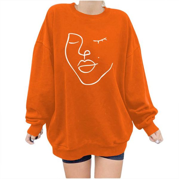 women's hoodies & sweatshirts autumn graphic women long sleeve oversized casual face printing female vintage crewneck loose, Black
women's hoodies & sweatshirts autumn graphic women long sleeve oversized casual face printing female vintage crewneck loose, Black