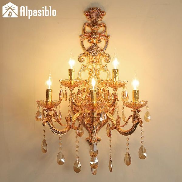 wall lamps modern crystal sconce lamp luxury led living lights for home indoor lighting bathroom classic mounted luminaria
wall lamps modern crystal sconce lamp luxury led living lights for home indoor lighting bathroom classic mounted luminaria