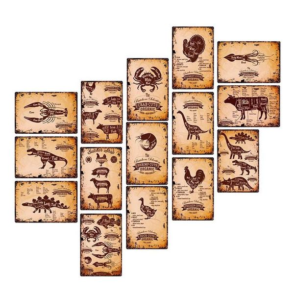 metal painting butcher shop vintage sign kitchen poster beef pig duck cuts collection guide retro wall plaque craft 20x30cm
metal painting butcher shop vintage sign kitchen poster beef pig duck cuts collection guide retro wall plaque craft 20x30cm