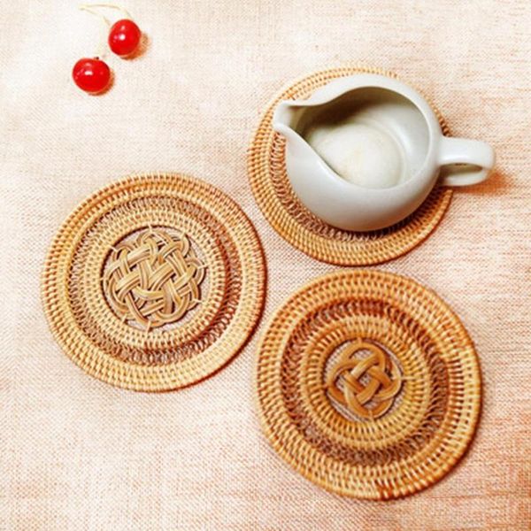 mats & pads natural rattan insulation round bowl pad handmade insulated placemats home kitchen gadgets decoration
mats & pads natural rattan insulation round bowl pad handmade insulated placemats home kitchen gadgets decoration