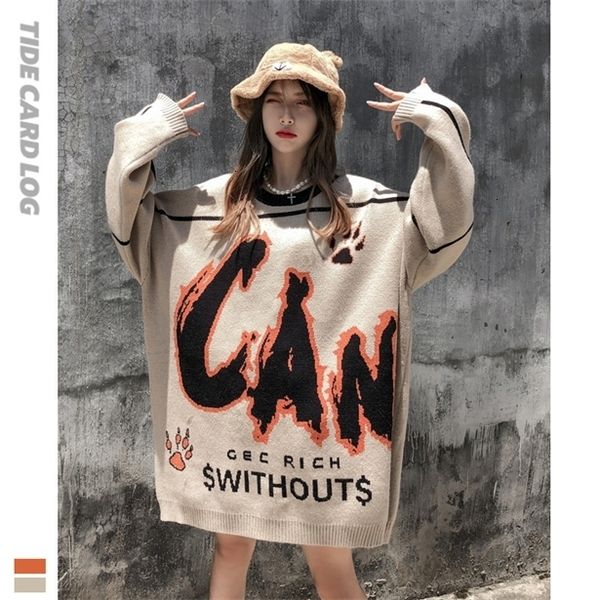 2021 tech fleeceautumn and winter new long sleeve round neck thickened lazy wind female youth sweater cartoon graffiti pattern khaki sweater, White;black
2021 tech fleeceautumn and winter new long sleeve round neck thickened lazy wind female youth sweater cartoon graffiti pattern khaki sweater, White;black