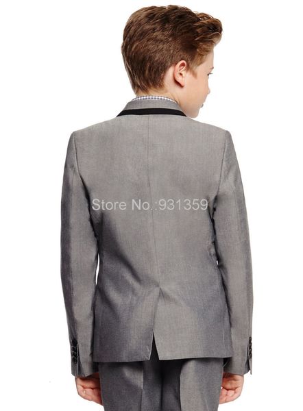 boy' formal wear back vent two buttons light grey occasion notch lapel kids tuxedos wedding party suits (jacket+pants+vest+tie) k2 4th, Black
boy' formal wear back vent two buttons light grey occasion notch lapel kids tuxedos wedding party suits (jacket+pants+vest+tie) k2 4th, Black