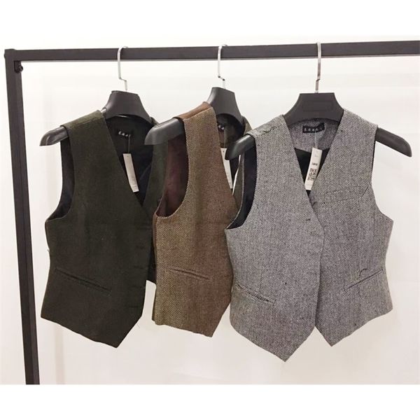 spring suit vest ladies waistcoat short jacket casual ol coat women, Black;white
spring suit vest ladies waistcoat short jacket casual ol coat women, Black;white