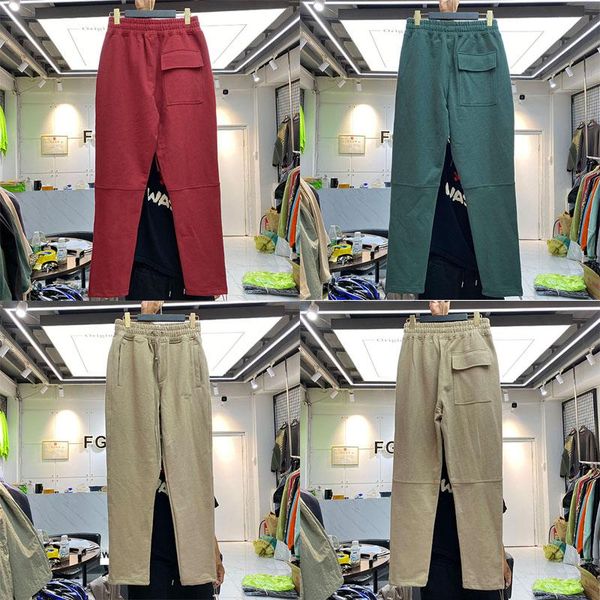 men's suits & blazers 2021fw represent sweatpant solid color cargo pant men women side small embroidery logo pants back flip pocket jog, White;black
men's suits & blazers 2021fw represent sweatpant solid color cargo pant men women side small embroidery logo pants back flip pocket jog, White;black