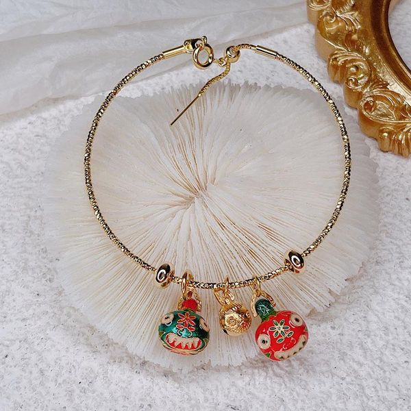 bangle ethnic halloween lucky happiness money eating monster bells gold color bangles bracelets for women fashion jewelry gifts ybr590, Black
bangle ethnic halloween lucky happiness money eating monster bells gold color bangles bracelets for women fashion jewelry gifts ybr590, Black