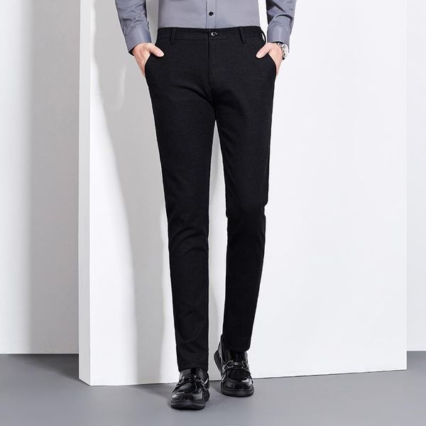 men's pants 2021 autumn winter cotton casual soft plus velvet men thick slim chinos fashion keep warm trousers male brand clothing, Black
men's pants 2021 autumn winter cotton casual soft plus velvet men thick slim chinos fashion keep warm trousers male brand clothing, Black