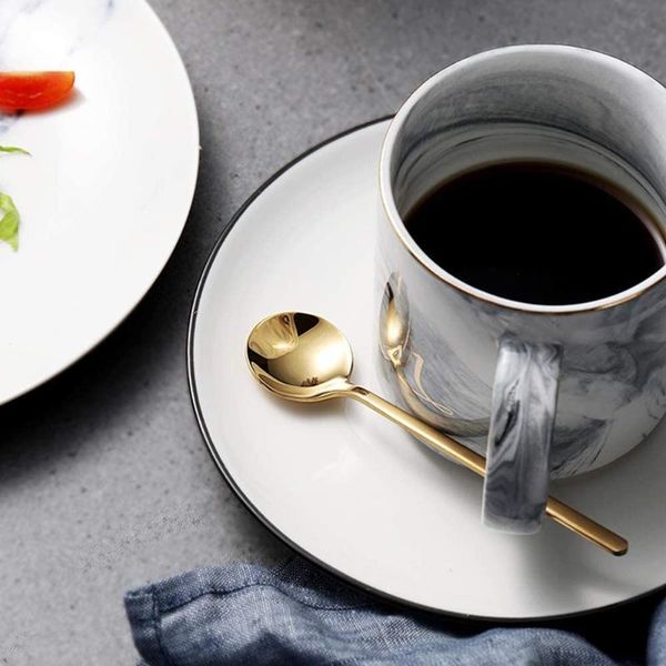 spoons 304 stainless steel teaspoon coffee tableware cutlery unique gold small dessert spoon silver mini scoop
spoons 304 stainless steel teaspoon coffee tableware cutlery unique gold small dessert spoon silver mini scoop
