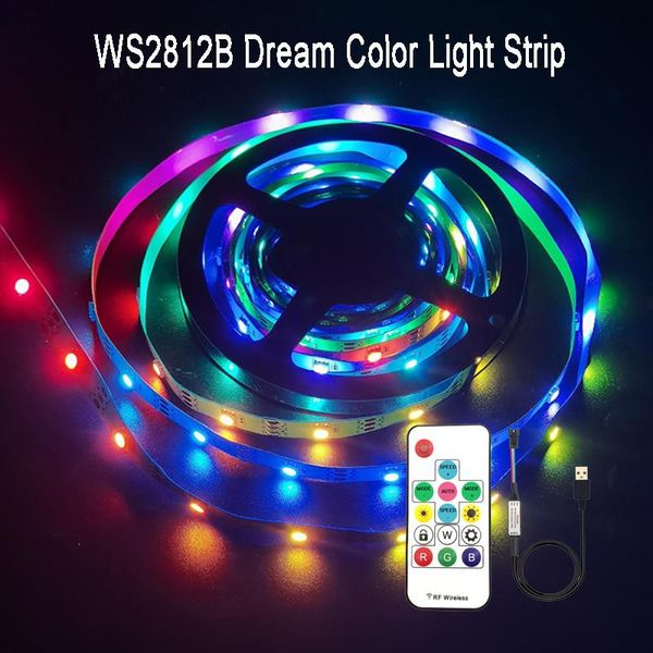 strips dc5v ws2812b led usb strip 30led rgb rgbic remote control tv backlight individually addressable living room decoration 1-5m
strips dc5v ws2812b led usb strip 30led rgb rgbic remote control tv backlight individually addressable living room decoration 1-5m