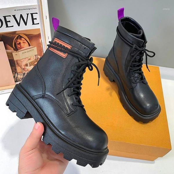 boots 2021 winter women fashion ankle brand chunky platform women's gray gladiator woman leather shoes plus size 431, Black
boots 2021 winter women fashion ankle brand chunky platform women's gray gladiator woman leather shoes plus size 431, Black