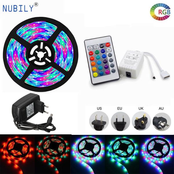 strips 15m 10m 5m rgb led strip lights waterproof flexible fita diode tape with 24key remote controller 12v 2a 5a adapter
strips 15m 10m 5m rgb led strip lights waterproof flexible fita diode tape with 24key remote controller 12v 2a 5a adapter