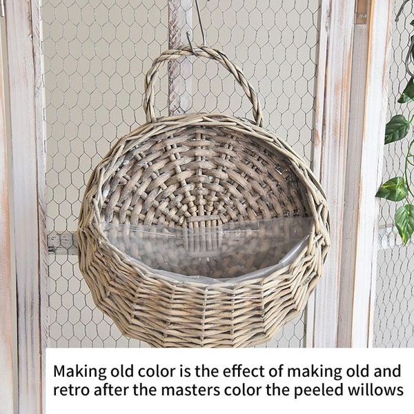 storage baskets handmade woven hanging basket flower pot wall dirty clthoes laundry hamper garden planting container
storage baskets handmade woven hanging basket flower pot wall dirty clthoes laundry hamper garden planting container