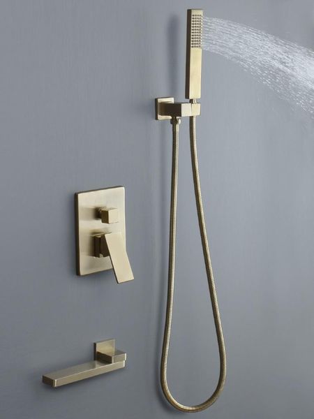 bathroom shower sets brushed gold bathtub faucet set solid brass & cold mixer tap with handheld in-wall type rotating black
bathroom shower sets brushed gold bathtub faucet set solid brass & cold mixer tap with handheld in-wall type rotating black