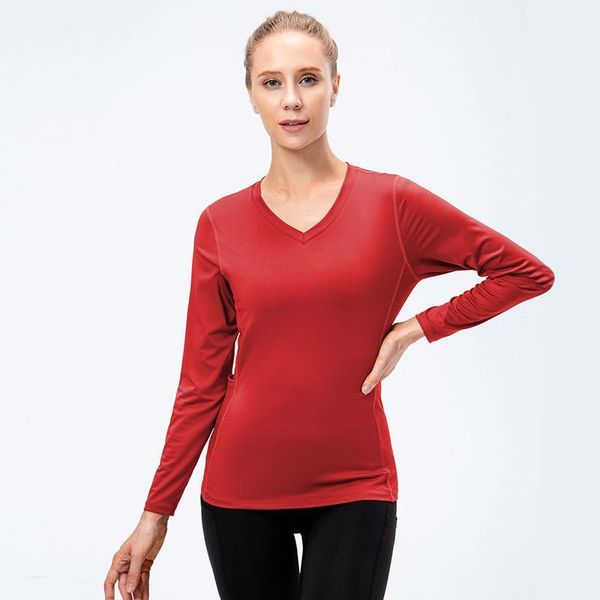 yoga outfit women breathable long sleeve t-shirts sport gym exercise high elastic v-neck running shirt fitness clothing
yoga outfit women breathable long sleeve t-shirts sport gym exercise high elastic v-neck running shirt fitness clothing