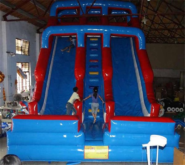 amusement park inflatable jumping slide outdoor giant double land games & activities
amusement park inflatable jumping slide outdoor giant double land games & activities