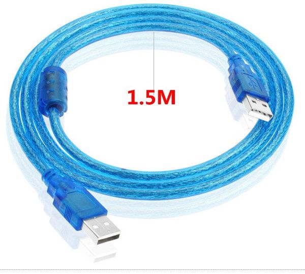 audio cables & connectors type a male to 1.5m extension data sync cord cable blue copper material copy lines usb a-a
audio cables & connectors type a male to 1.5m extension data sync cord cable blue copper material copy lines usb a-a