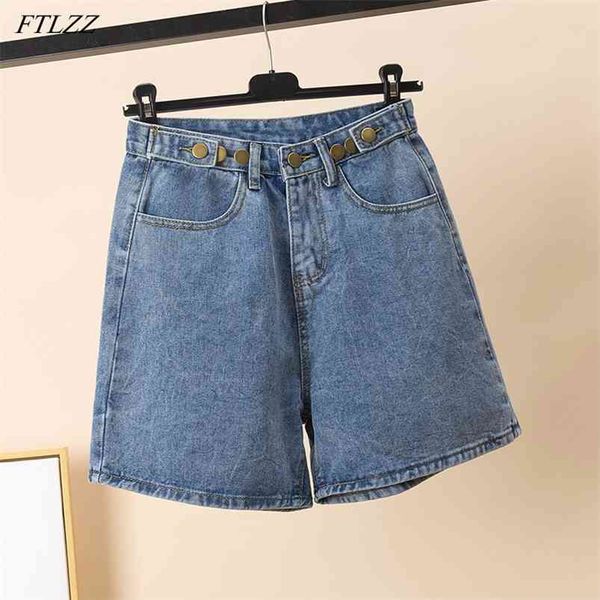 summer women high waist slim denim shorts casual female button zipper vintage ladies blue 210430, White;black
summer women high waist slim denim shorts casual female button zipper vintage ladies blue 210430, White;black
