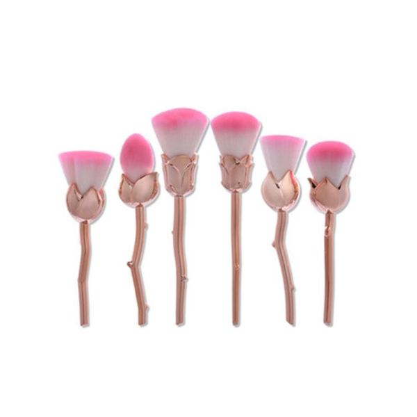 6pcs/set professional rose shaped blush contour shadow highlight eyeshadow lips concealer facial makeup brushes cosmetic kits
6pcs/set professional rose shaped blush contour shadow highlight eyeshadow lips concealer facial makeup brushes cosmetic kits