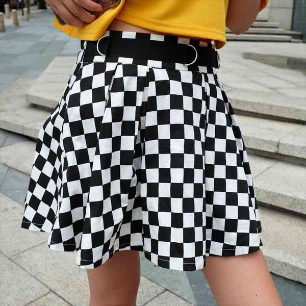 pleated checkerboard high waisted checkered women skirt harajuku dancing korean style sweat short mini, Black
pleated checkerboard high waisted checkered women skirt harajuku dancing korean style sweat short mini, Black