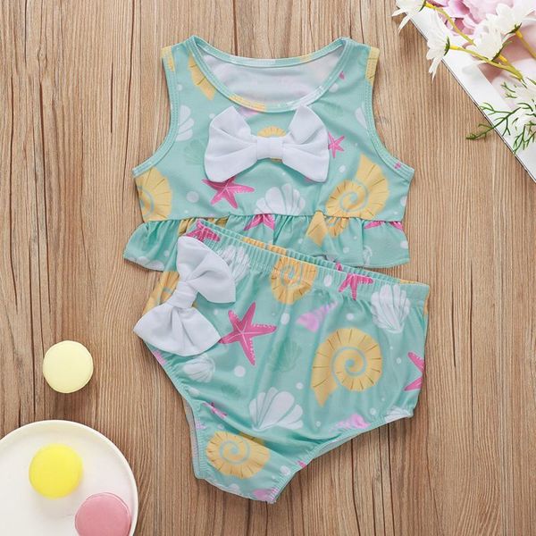 one-pieces 2021 toddler baby kids girls sleeveless shell print bow beach two-piece swimwear sets vogue summer children's swimsuit, Black
one-pieces 2021 toddler baby kids girls sleeveless shell print bow beach two-piece swimwear sets vogue summer children's swimsuit, Black