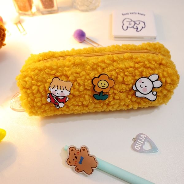 wn5 lamb plush pen korean cartoon net red junior high school students stationery pencil bags hand cute stationery make up hand bag
wn5 lamb plush pen korean cartoon net red junior high school students stationery pencil bags hand cute stationery make up hand bag