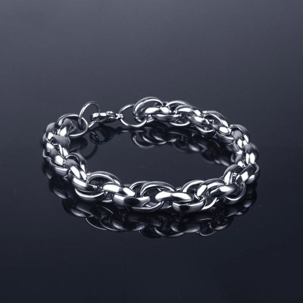 charm bracelets stainless steel hollow chain bracelet fashion personality men's hip hop rock style jewelry party accessories, Golden;silver
charm bracelets stainless steel hollow chain bracelet fashion personality men's hip hop rock style jewelry party accessories, Golden;silver
