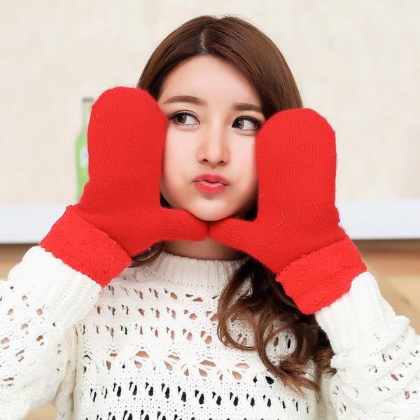 fingerless gloves lovely female winter knit wool thicker cashmere velvet warm black ladies cute women solid mittens guantes, Blue;gray
fingerless gloves lovely female winter knit wool thicker cashmere velvet warm black ladies cute women solid mittens guantes, Blue;gray