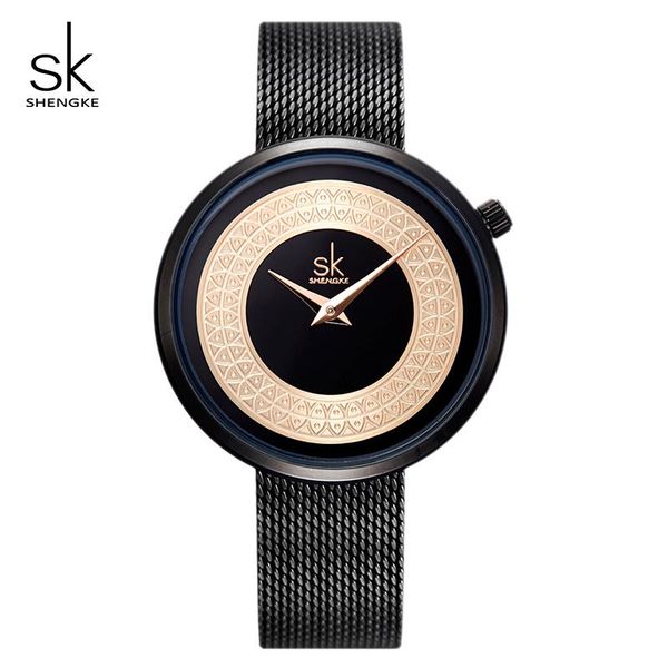 wristwatches shengke women's quartz watches vintage watch ladies female wrist clock relogio feminino, Slivery;brown
wristwatches shengke women's quartz watches vintage watch ladies female wrist clock relogio feminino, Slivery;brown