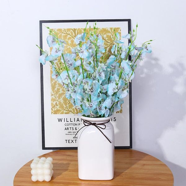 decorative flowers & wreaths 5pcs artificial flower oncidium home decoration wedding silk phalaenopsis fake living room floral arrangement
decorative flowers & wreaths 5pcs artificial flower oncidium home decoration wedding silk phalaenopsis fake living room floral arrangement