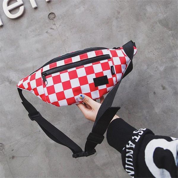fashion women waist bag belt bags trend plaid chest packs banana bag canvas hip hop package bum pack cell phone pocket pack 40#
fashion women waist bag belt bags trend plaid chest packs banana bag canvas hip hop package bum pack cell phone pocket pack 40#