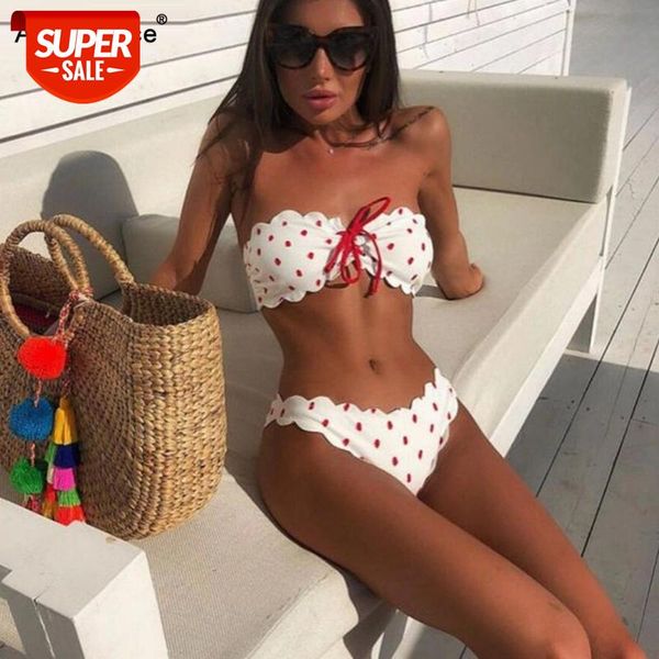 2020 polka dot bikini swimsuit women push up swimwear bandage set floral side bathing suit summer beach wear biquini #ub75, White;black
2020 polka dot bikini swimsuit women push up swimwear bandage set floral side bathing suit summer beach wear biquini #ub75, White;black