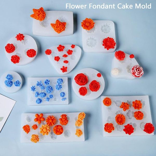 flower shape 3d silicone mold soap making chocolate cake soft candy baking sugar craft decoration tools
flower shape 3d silicone mold soap making chocolate cake soft candy baking sugar craft decoration tools