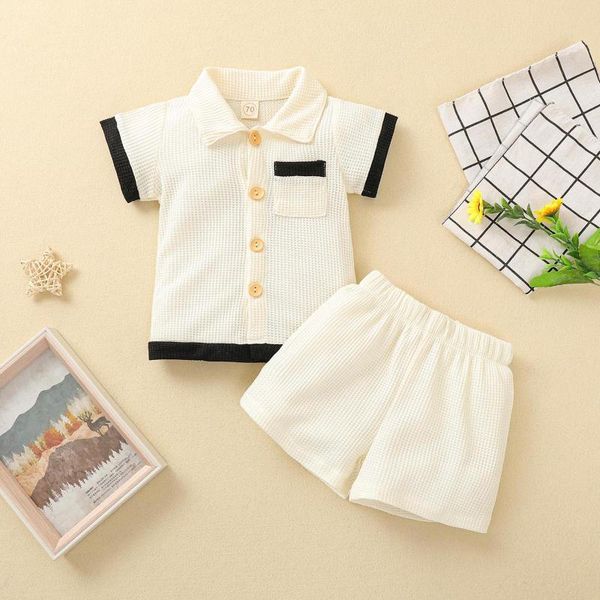 clothing sets baby boy girl summer casual outfits set born infant girls square collar short sleeve solid +short pants, White
clothing sets baby boy girl summer casual outfits set born infant girls square collar short sleeve solid +short pants, White