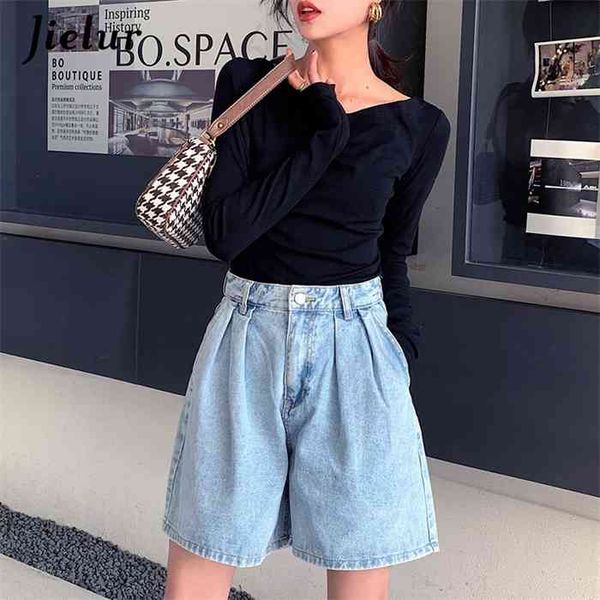jielur summer short jeans women solid color femme korean chic feminino s-5xl trousers high waist jeans denim shorts, Blue
jielur summer short jeans women solid color femme korean chic feminino s-5xl trousers high waist jeans denim shorts, Blue