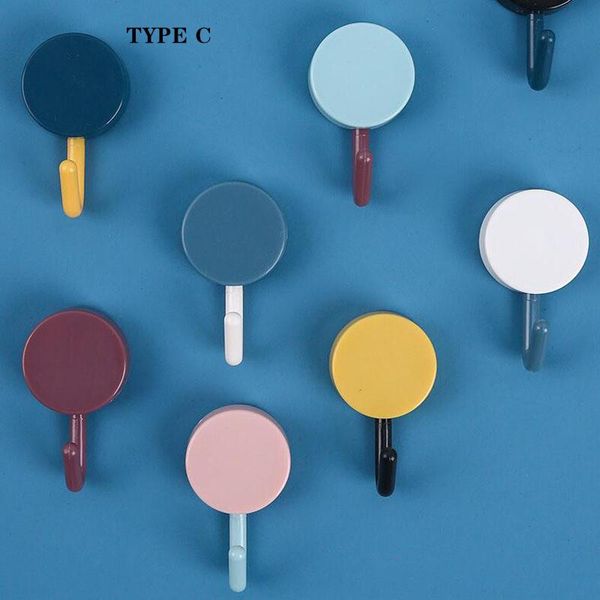 10pcs no trace nail-solid color punch-door small hook clothes wall-mounted wall decoration hooks & rails
10pcs no trace nail-solid color punch-door small hook clothes wall-mounted wall decoration hooks & rails
