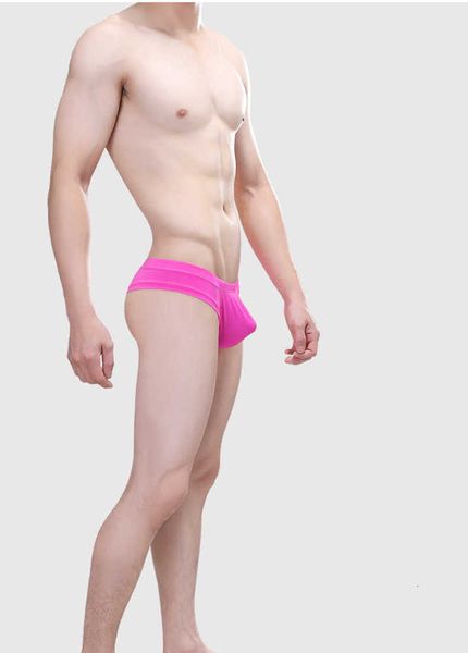 men's ice silk bag, translucent, breathable, sexy, big t-shaped bullet, ultra thin, low waist, half buttock underwear, flat angle, Black;white