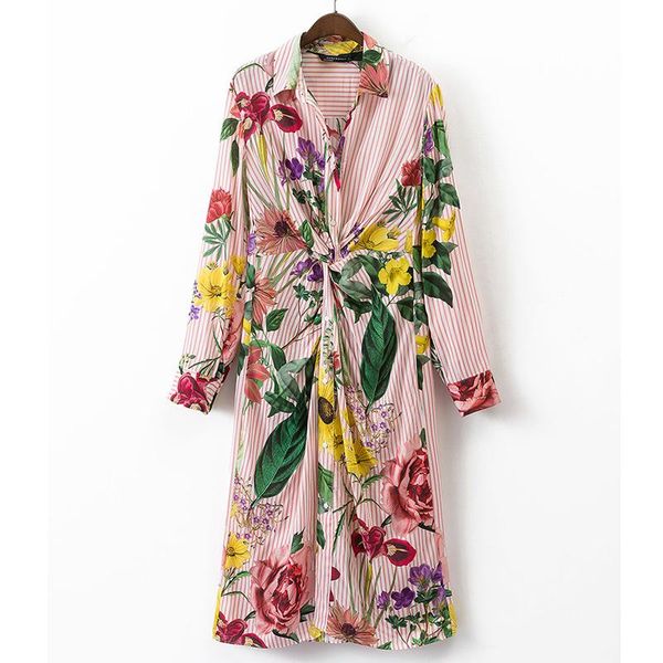 casual dresses streetwear sweet red striped floral print on front knot kink slim long shirt dress turn-down collar woman sleeve vestidos, Black;gray
casual dresses streetwear sweet red striped floral print on front knot kink slim long shirt dress turn-down collar woman sleeve vestidos, Black;gray