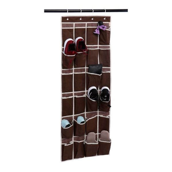 durable pockets over door hanging organizer convenient storage holder rack closet shoes shoe with 4 hook z0609 boxes & bins
durable pockets over door hanging organizer convenient storage holder rack closet shoes shoe with 4 hook z0609 boxes & bins