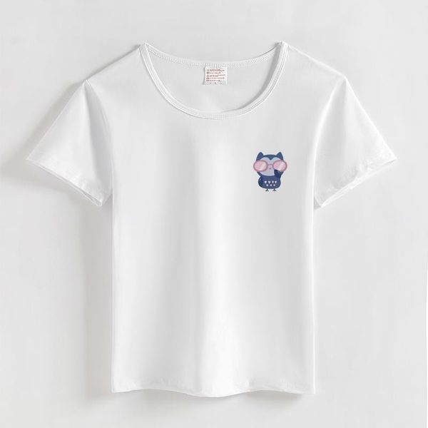 women's t-shirt women oversized pet print short sleeve t shirt for girl casual o-neck soft elasticity plus size ladies clothes femme, White
women's t-shirt women oversized pet print short sleeve t shirt for girl casual o-neck soft elasticity plus size ladies clothes femme, White