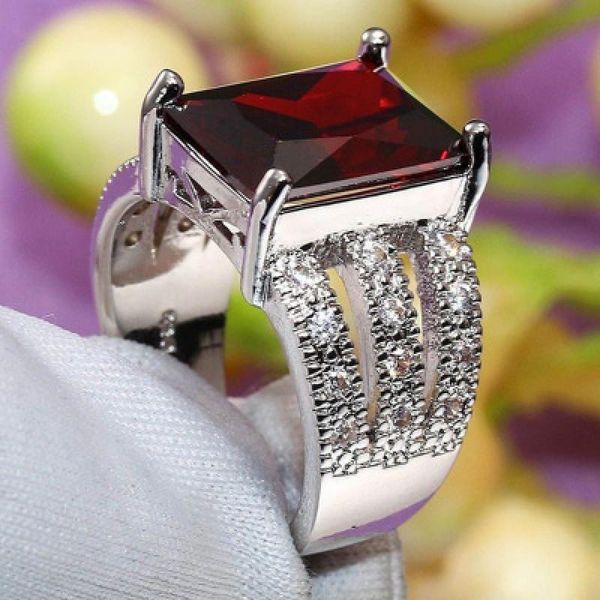 cluster rings luxury silver color for women wedding red hollow-out jewelry valentine's day gift big promotion, Golden;silver
cluster rings luxury silver color for women wedding red hollow-out jewelry valentine's day gift big promotion, Golden;silver