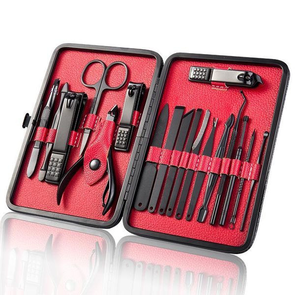 nail art kits manicure set 18 in 1 stainless steel professional pedicure kit travel manicure/pedicure tools for men and women
nail art kits manicure set 18 in 1 stainless steel professional pedicure kit travel manicure/pedicure tools for men and women