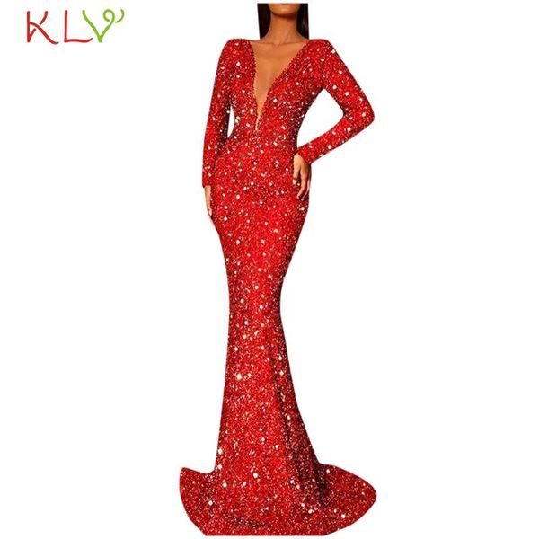 casual dresses party dress women sequin v neck mermaid long evening club red glitter maxi winter clothes vestidos 19nv, Black;gray
casual dresses party dress women sequin v neck mermaid long evening club red glitter maxi winter clothes vestidos 19nv, Black;gray