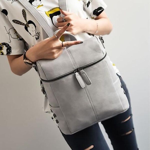 women's pu leather backpack school bags for teenage girls large capacity lapbag drop style
women's pu leather backpack school bags for teenage girls large capacity lapbag drop style